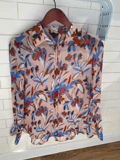 Блуза вискоза Massimo Dutti