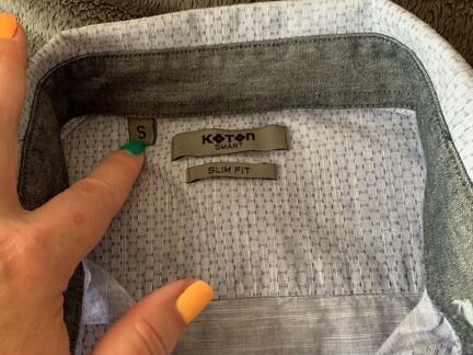 Рубашка kotton. S slim fit