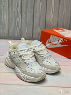 Кроссовки Зимние с Мехом Nike M2K Tekno (36-40)