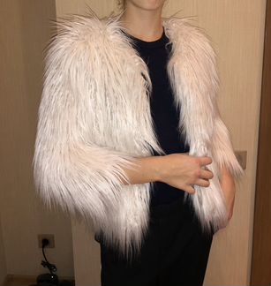 Меховая шуба Zara (Зара)