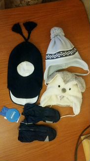 Шапки детские Краги Lassie Новые