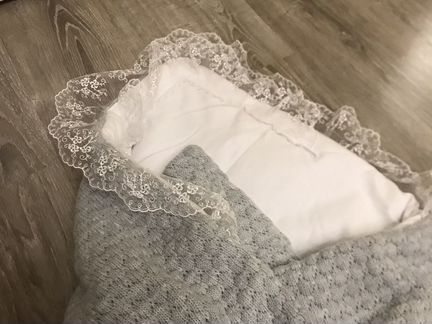 Шикарный конверт для выписки, тёплый