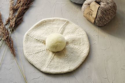 Берет женский шерсть