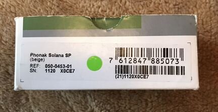 Слуховой аппарат Phonak Solana SP,бу
