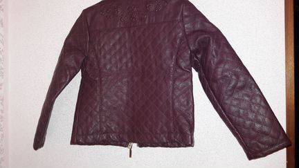 Куртка кожаная р.104