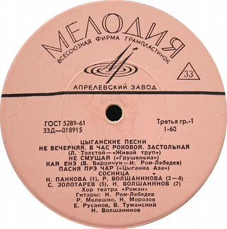 Цыганские песни