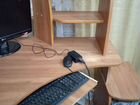 Угловой компьютерный стол, бу, продам за 1500 объявление продам