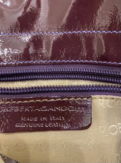 Сумка из натурального питона и кожи