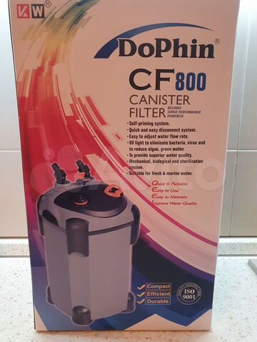 Внешний фильтр для аквариума Dophin CF-800 KW