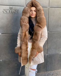 Парка с мехом