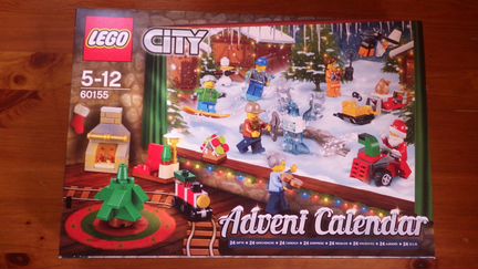 Адвенткалендарь lego 60155 новый запечатан