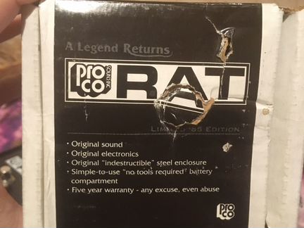 ProCo Rat Limited 85 Edition