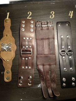 Кожаный браслет