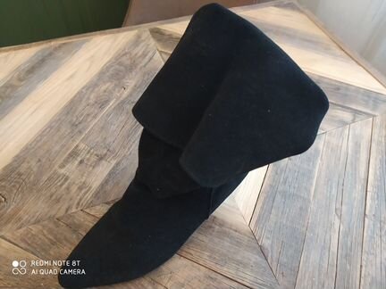 Сапоги женские осенние, замша