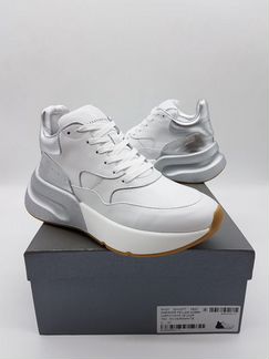 Кроссовки Alexander McQueen Runner кожаные