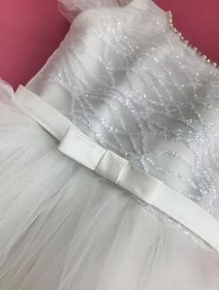 Белое платье для девочки