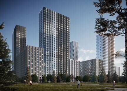 2-к квартира, 41.5 м², 6/13 эт.