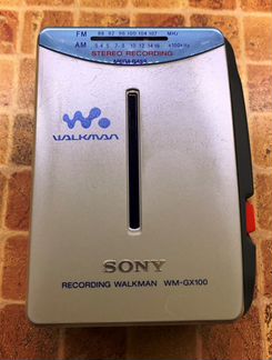 Аудиоплеер кассетный Sony Walkman WM-GX100