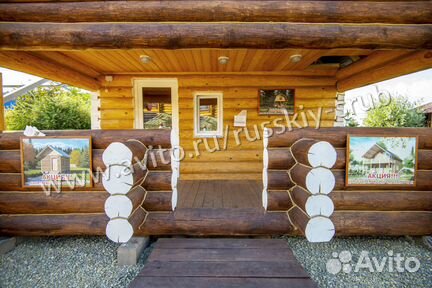 Сруб бани / дома Эксклюзив