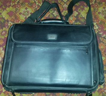 Кофр(сумка) для ноутбука кожаный 