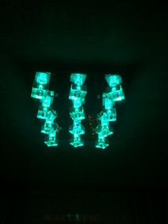 Люстра с пультом управления и 6 цвета переходить