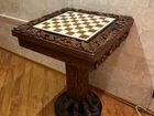 Шахматный столик ручной работы (+нарды)