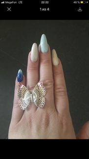 Серебряное кольцо