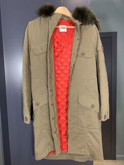 Парка Moschino Chip&Chic, новая, на подкладке, нат