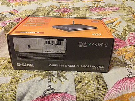 Wi-fi роутер D-link DSL-2640U