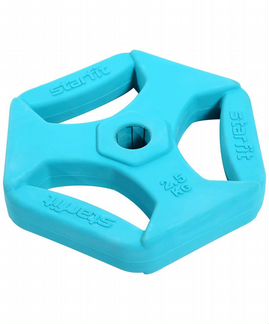 Диск обрезиненный с хватами BB-205 2,5 кг, d26 мм