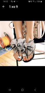 Босоножки, сланцы