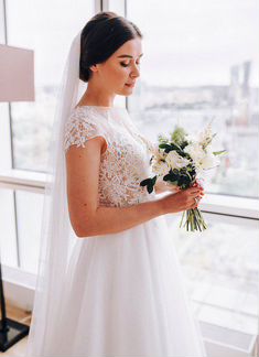 Свадебное платье А-силуэт Anna Kuznetcova