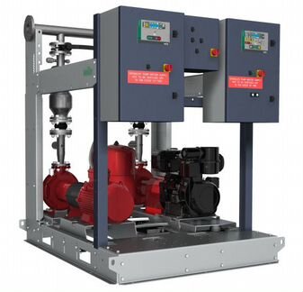 Станции для пожаротушения на насосах Helix Wilo