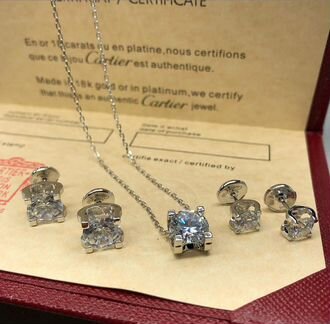 Подвеска Серьги Картье